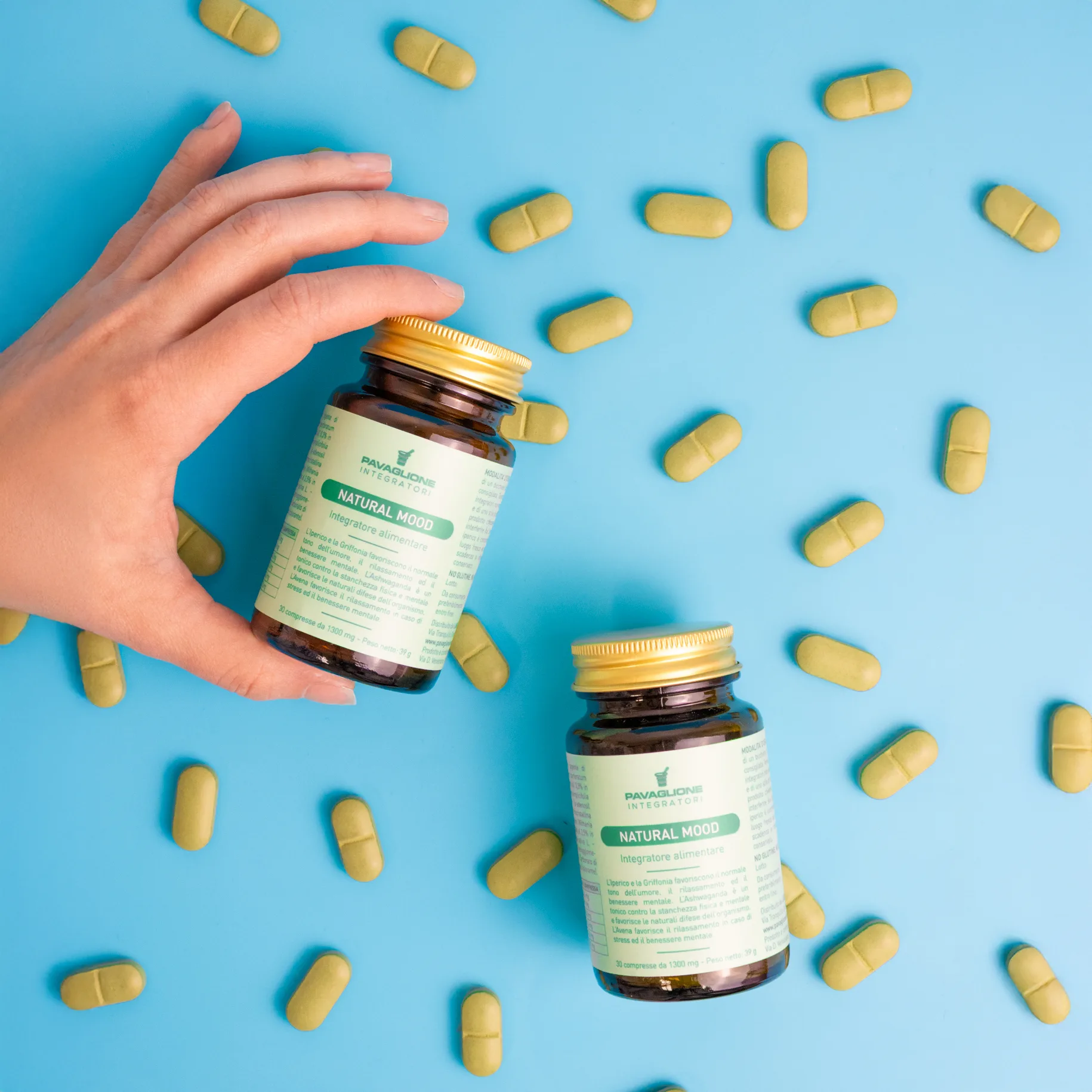 Natural Mood integratore benessere mentale vitalità e il buonumore