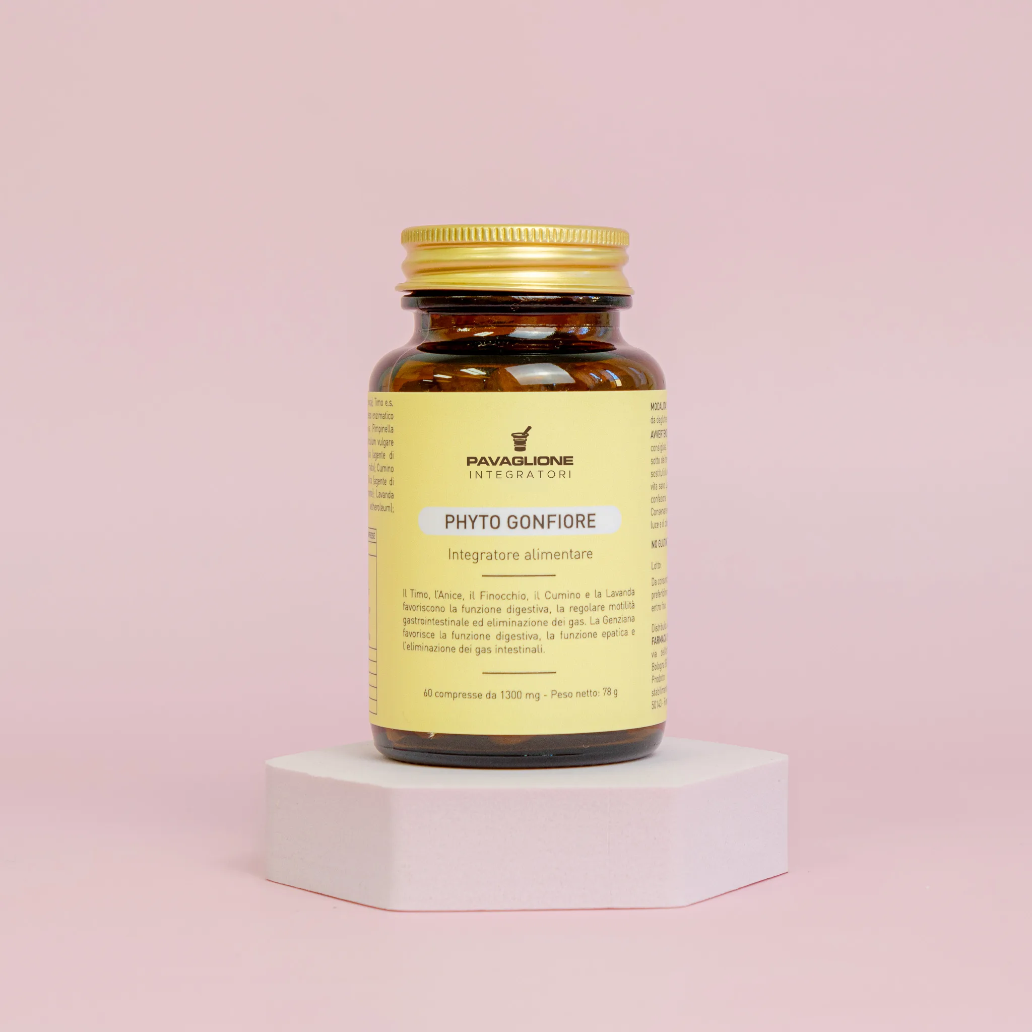 phyto gonfiore integratore pancia gonfia motilità gastronintestinale pavaglione integratori