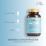 Inmente integratore memoria e concentrazione