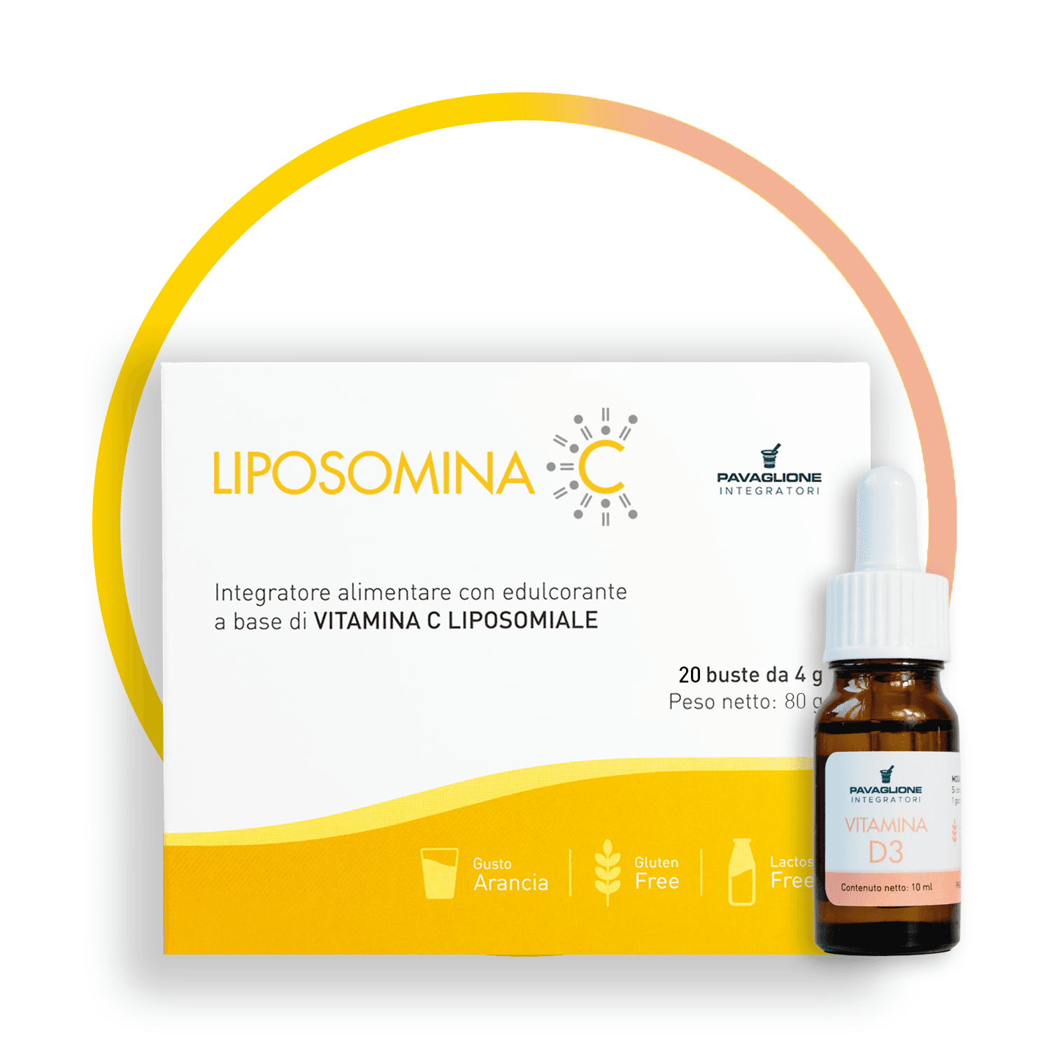 Pack Sistema Immunitario: Vitamina C + Vitamina D3
