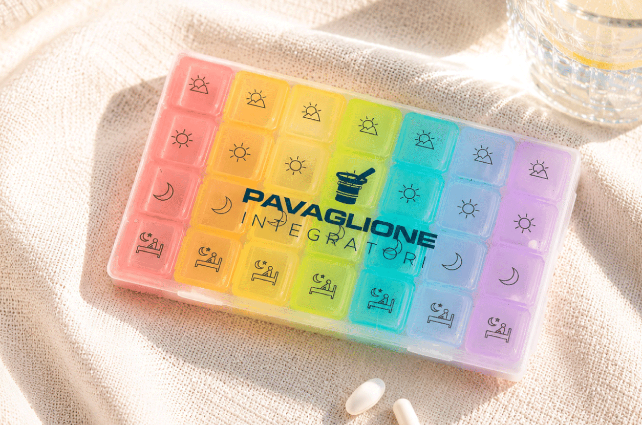 Promozione integratori online con portapillole omaggio