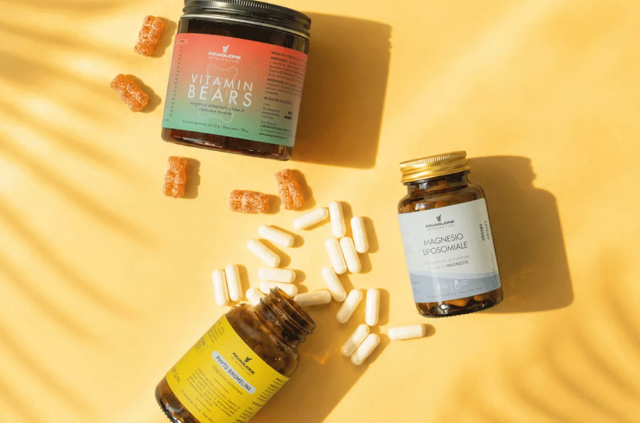 Pack integratori per l'estate: multivitaminico + magnesio liposomiale + bromelina in sconto